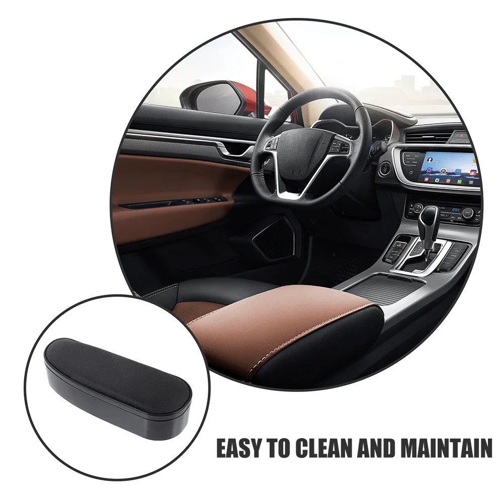 

2Pcs Automotive Armrest Pad Adjustable Height Elbow Cushion Universal Fit Car Accessories Easy to Arm Rest