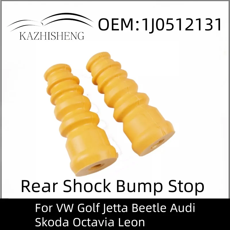 

1J0512131 1J0-512-131 2 PCS Rear Shock Bump Stop For VW Golf Jetta Mk4 Beetle Audi A3 Skoda Octavia Seat Leon