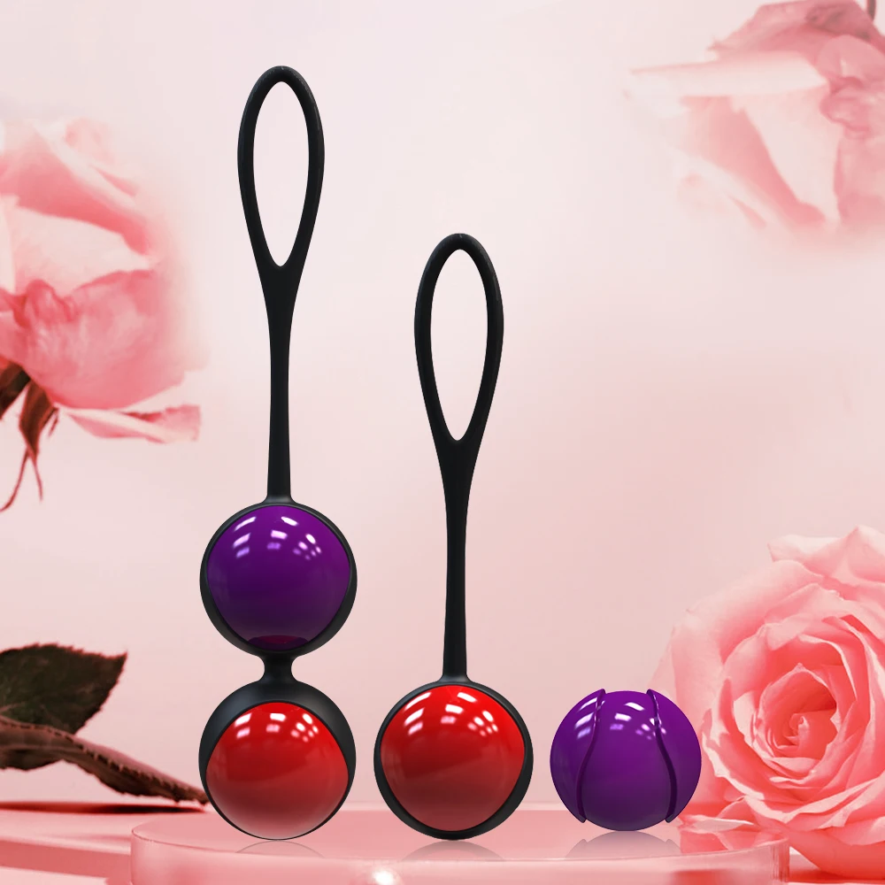 Silicone vaginal balls for Women Postpartum Kegel Ball Puss Tightening Massager Ball Exercise Machine Geisha Anal Ball Sex Toys