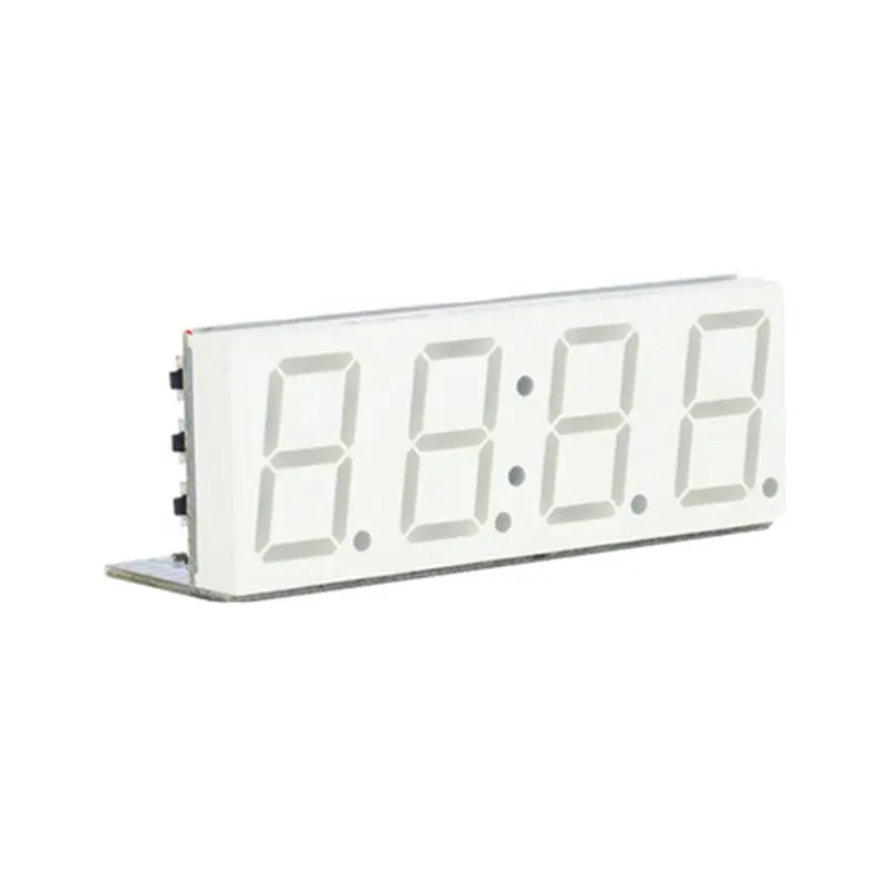 DT19-2X Wifi Time Service Clock Module Automatic Clock DIY Digital Electronic Clock Wireless Network Time Service White