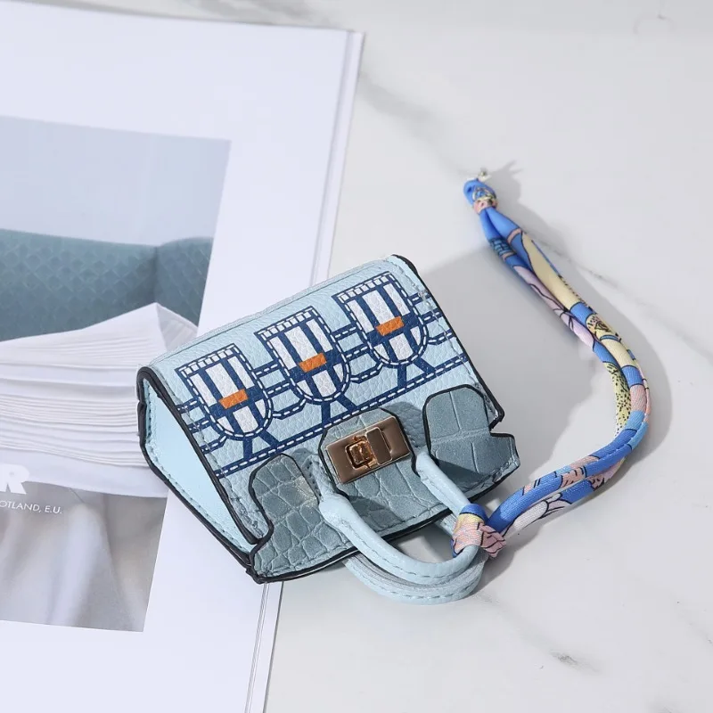 Cute Mini House Design Multi-Functional Handheld Bag With Hand Rope Portable Bluetooth Earphone & Coin Storage Wallet 2026 New - view 5