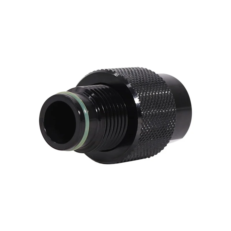 

ABFU-10X HPA Tank Regulator Valve On/OFF ASA Adaptor G1/2-14 Thread Saver,CO2/Compressed Air Pin Valve Depressor Adapter