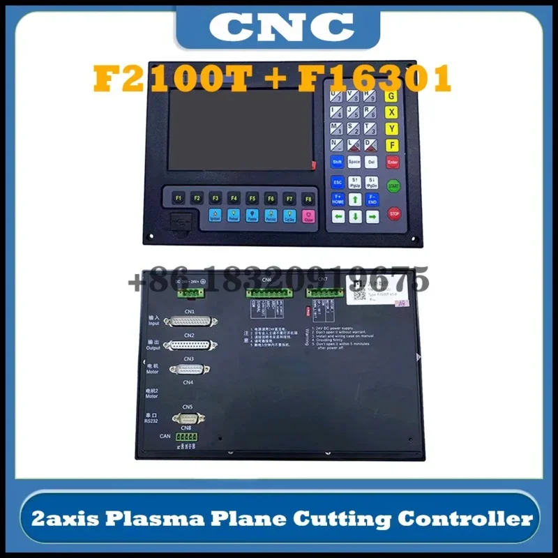 Fangling F2100T البلازما لهب آلة قطع الطائرة تحكم 2-محور نظام التصنيع باستخدام الحاسب الآلي F16301 مقسم الجهد F15121 JYKB-100-DC24V-T3