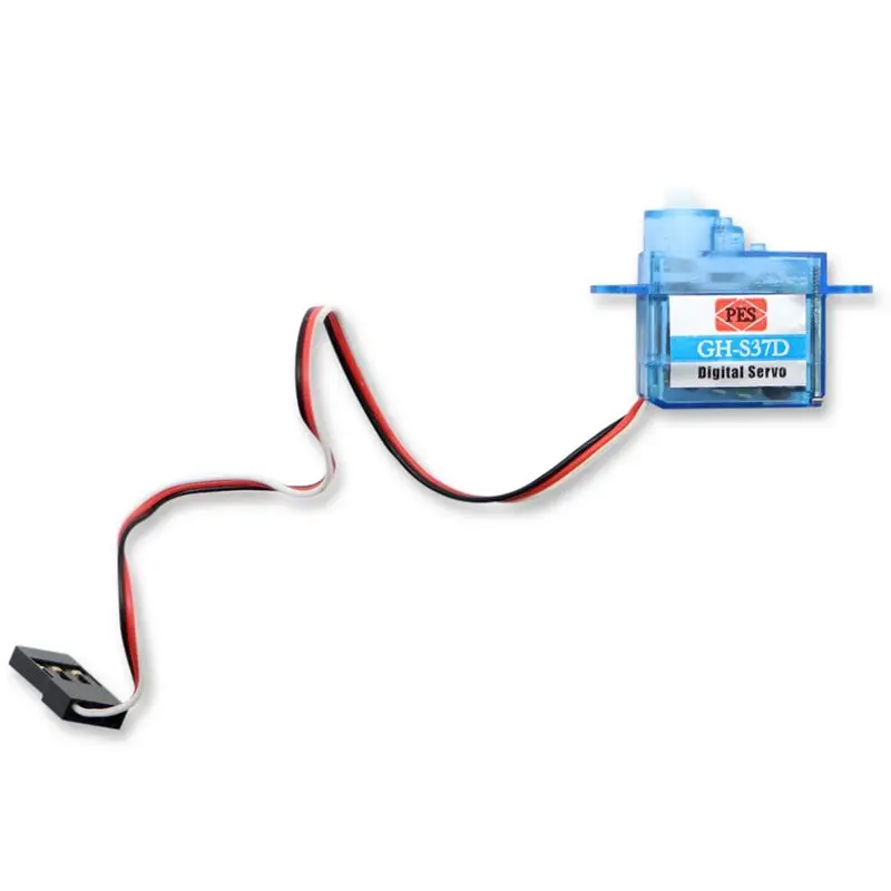 A003 10Pcs GH-S37D 3.7G Digital Servo Miniature Servo for RC Plane Trex 250 Helicopter Boat Car