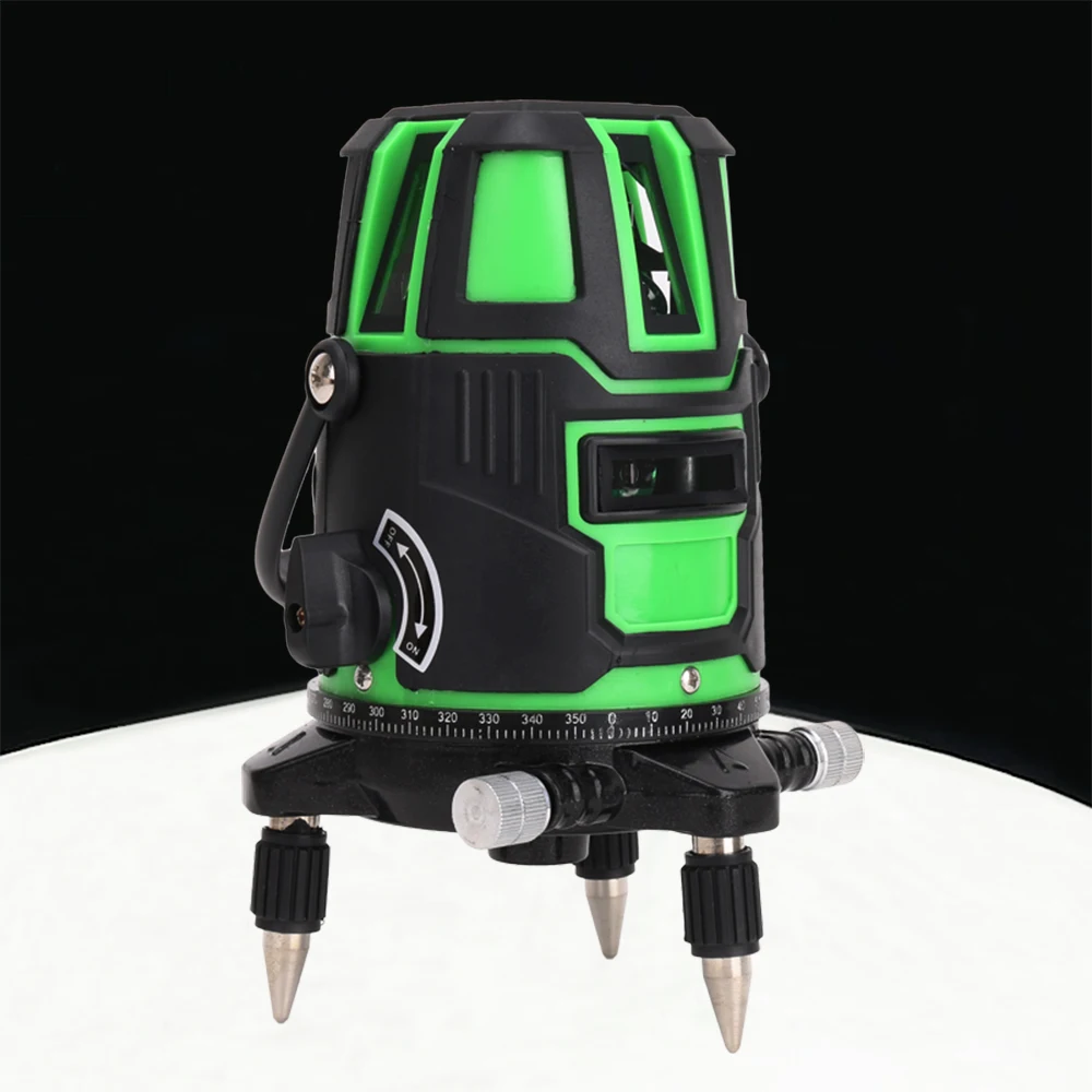 Laser Level 360 Self-leveling 2/3/5 Lines Powerful Green Nivel Levels Multipurpose Cross-Line Outdoor Tilt Mode Measure Tools