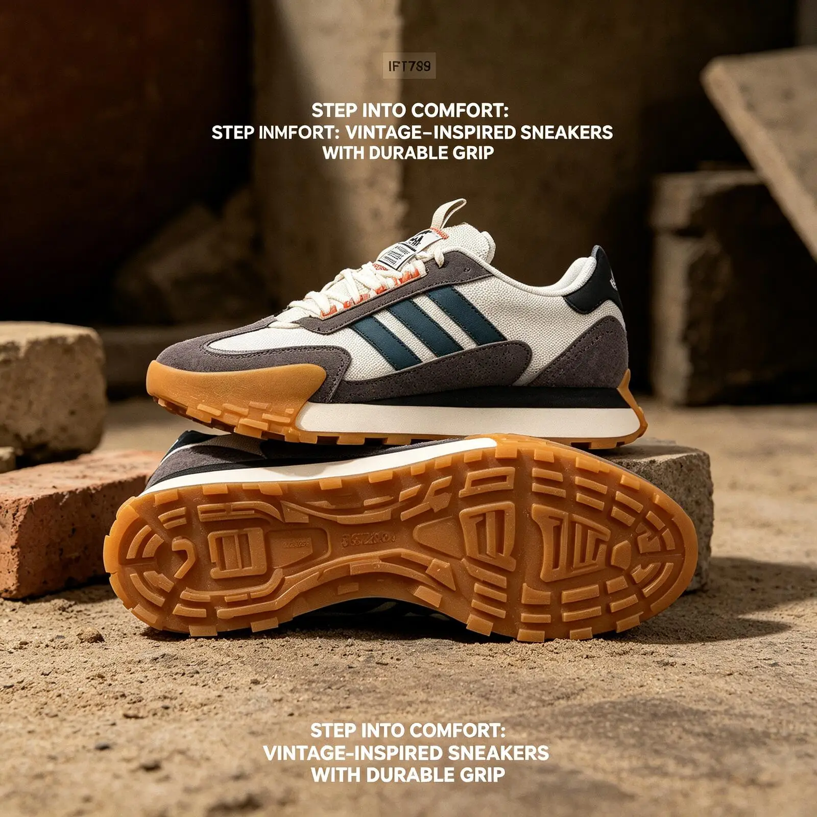 Adidas Futro Mixr Grey White Blue Gum Sole Retro Suede Mesh Casual Running Sneakers IF1789 - view 4