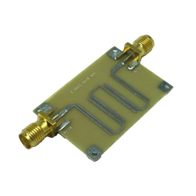 ABKQ-5Pcs 2.4GHZ Microstrip Bandpass Filter Electronic Component Bandpass