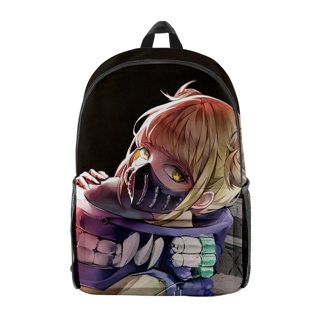 

Classic My Hero Academia Toga Himiko pupil Bookbag Notebook Backpacks 3D Printed Oxford Waterproof Boys/Girls Travel Backpacks