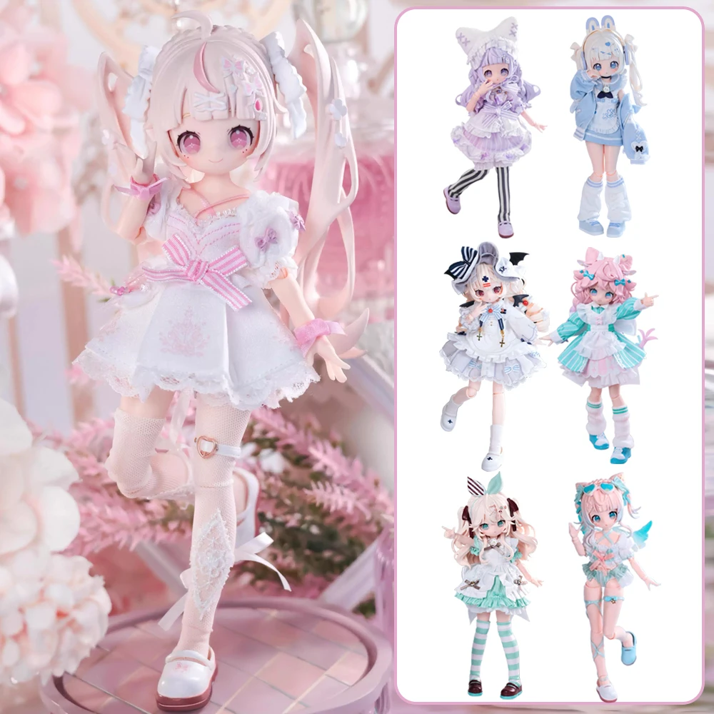 

ONEMORE Sugary Girls слепая коробка 1/8 MJD подвижная шарнирная кукла модный декор игрушки аниме фигурка Lucky Box подарок-сюрприз коллекционная модель