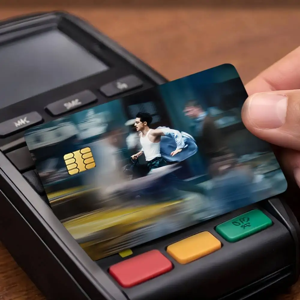 Movie Marty S-Supreme Credit Card Stickers Skin For Bank Debit Decorative Protection Scratch-resistant Gift 4PCS