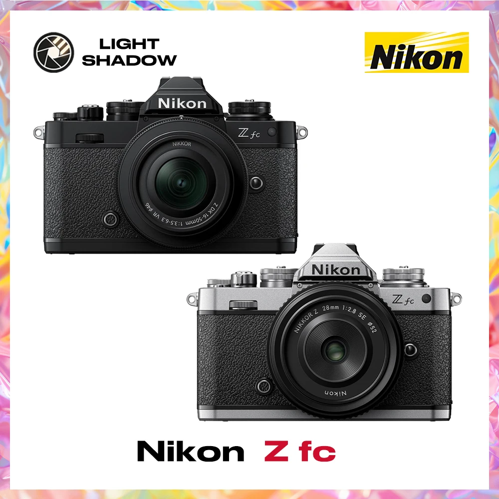 Nikon Z fc Mirrorless Camera Kit with Nikkor Z DX 16‑50mm VR Lens 20.9MP APS‑C 4K UHD Retro Style Vlog Photography Camera