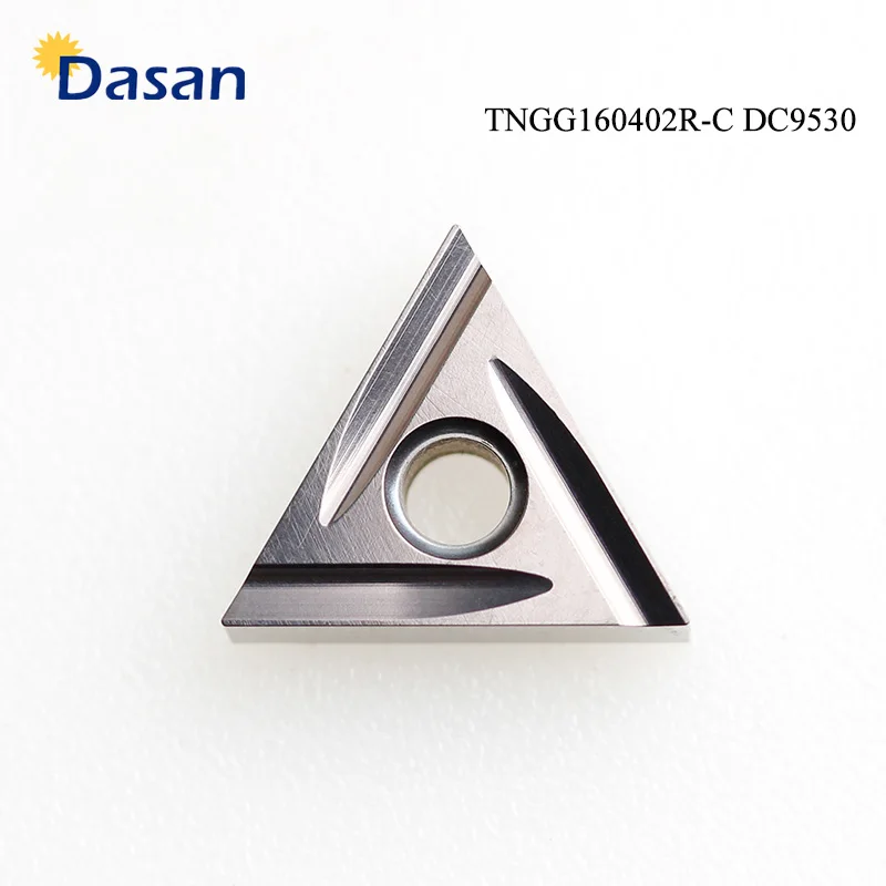 TNGG160404 R-L تحول شفرة TNGG آلة خرط تعمل بالتحكم الرقمي بواسطة الحاسوب أداة قطع المعادن 10 قطعة TNGG160402 R-S الحز سيرميت إدراجات عالية الجودة R-P