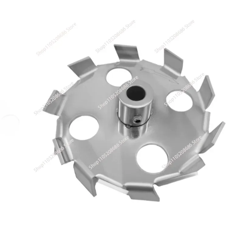 High-speed Shear Impeller Laboratory Electric Mixer Impeller Dispersion Disk 304 Stainless Steel 1pcs