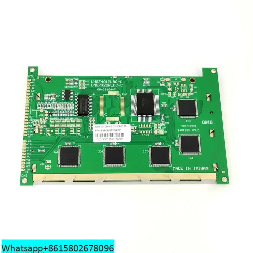 Hitachi SP14N003 LMG7410PLBC LMG7420PLFC-X for Graphic 240X128 Monochrome 240128HV21 Completely Replaces LCD Display Module LED