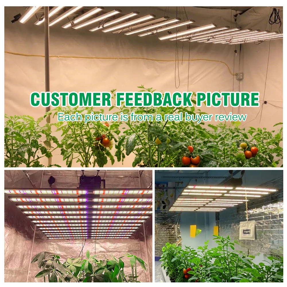 1060W Full Spetrum LED Grow Light LM281B For Hydroponic Vegetable AC100-277V LED Growth Lamp For Idoor Outdoor Plants