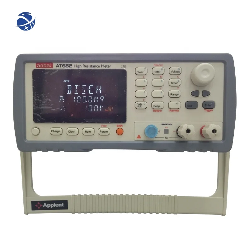 

Измеритель изоляционного сопротивления Yun Yi AT682 1V-1000VDC Megaohmmeter с диапазоном измерения от 10 кОм до 1 Ом