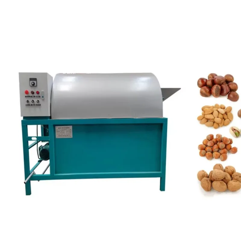 

Coffee Bean Peanut Roaster Machine High Capacity Corn Peanut Roasting Machine