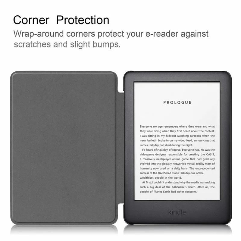 For Kindle 8 Case PU Leather Cover Protective Case For Kindle 8th Generation 2016 SY69JL Smart Cover Auto Wake Sleep+Pen