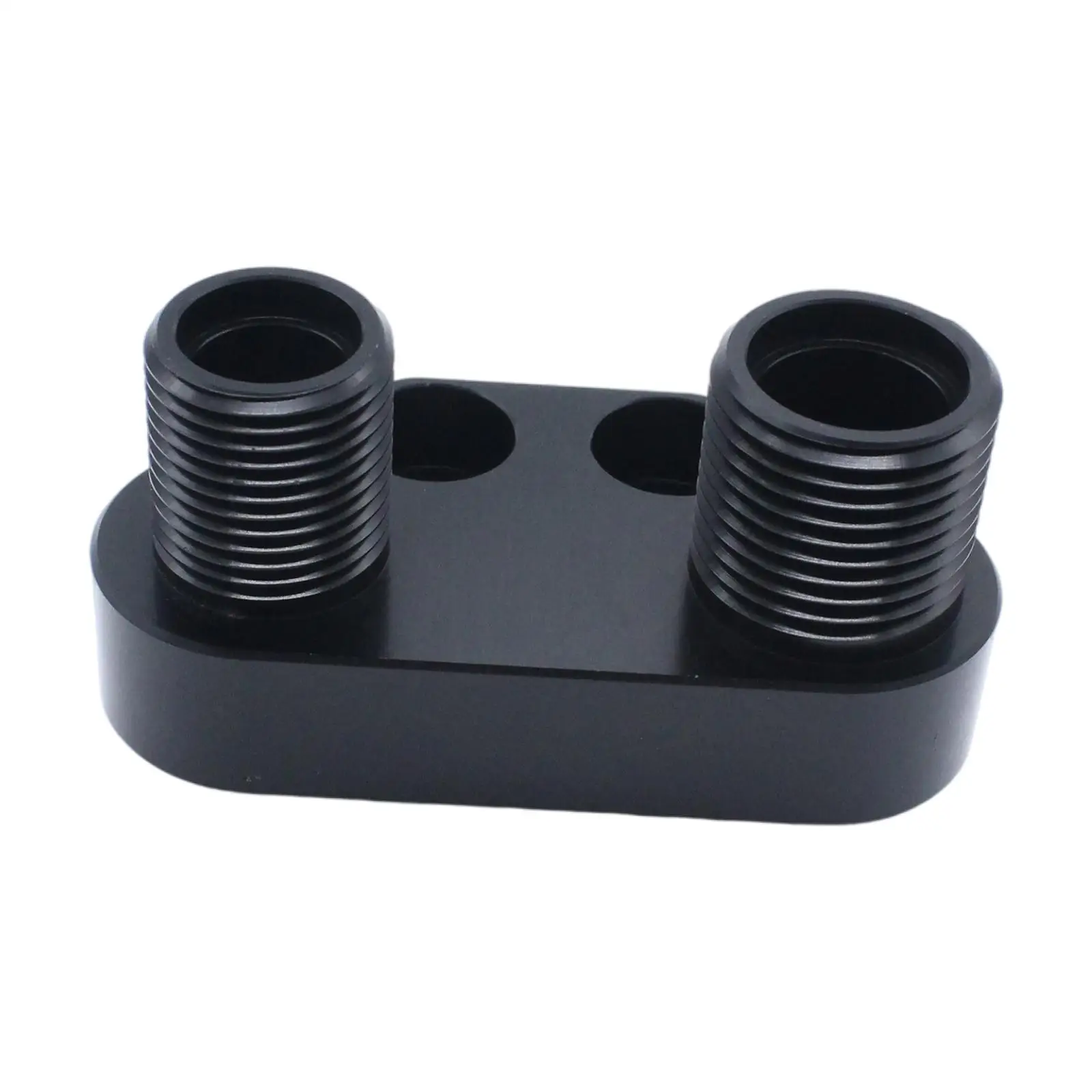 

Automobile AC Compressor Connector with Mounting Bolts Aluminum Alloy Silver Auto Parts Adapter Fittings Fit for SD7 Compressor