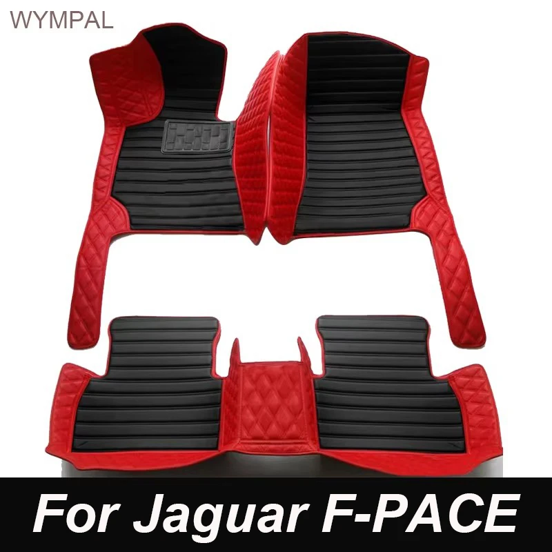 

Автомобильные коврики для Jaguar F-PACE 2016 2017 2018 2019 2020, пользовательские автомобильные подушечки для ног, автомобильный ковер, аксессуары для интерьера