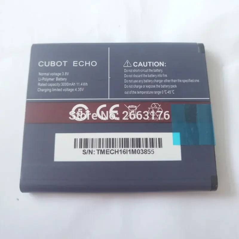 New Original CUBOT ECHO Battery 3000mAh Replacement backup battery For   Cell Phone In Stock