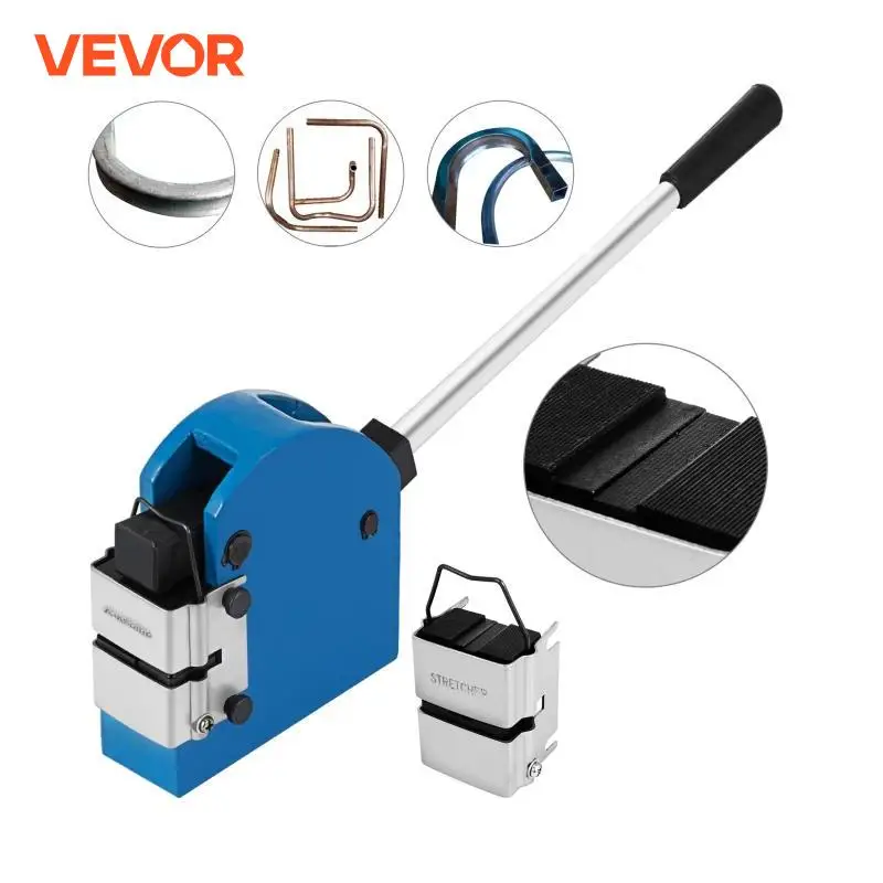 VEVOR Sheet Metal Shrinker and Stretcher Kit with 2 Jaws 1 Housing Compound Lever 2 in 1 Manual Shaping Bending Forming Machine