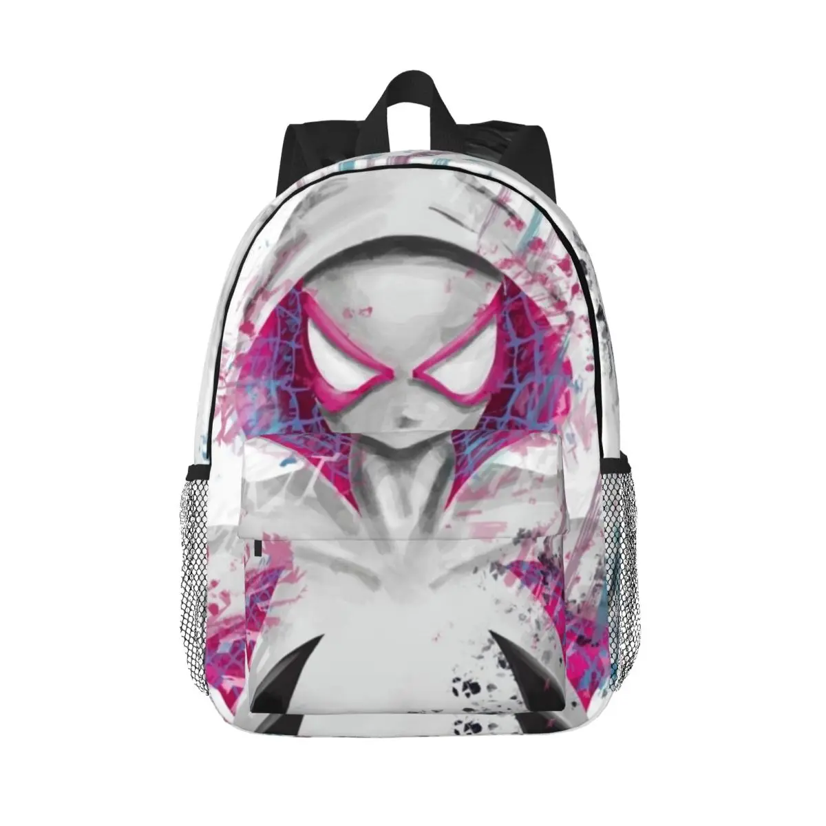 

Spider Ghost For Girls Boys Large Capacity Student Backpack Lightweight waterproof Backpack 15inch