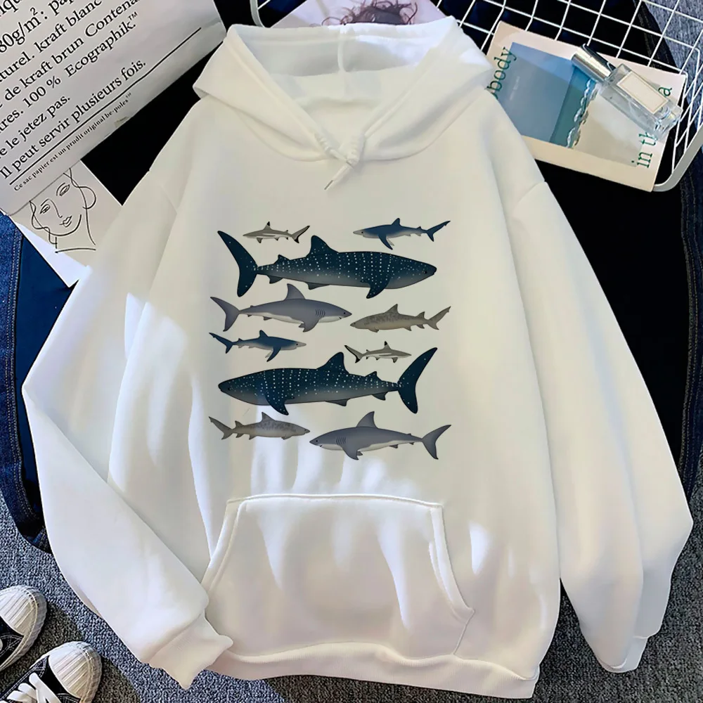 

Whales hoodie anime pattern Japanese youthful soft fabric pullover sweatshirts casual wear funny printed design elegant