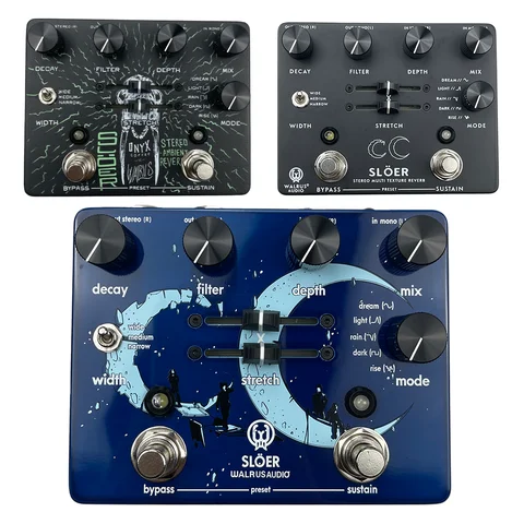how to use chorus pedal Rowin Analog for Electric Guitar Bass True Bypass LE-304 : Musical Instruments CILO Tanay HC1 on Acetate Große:40