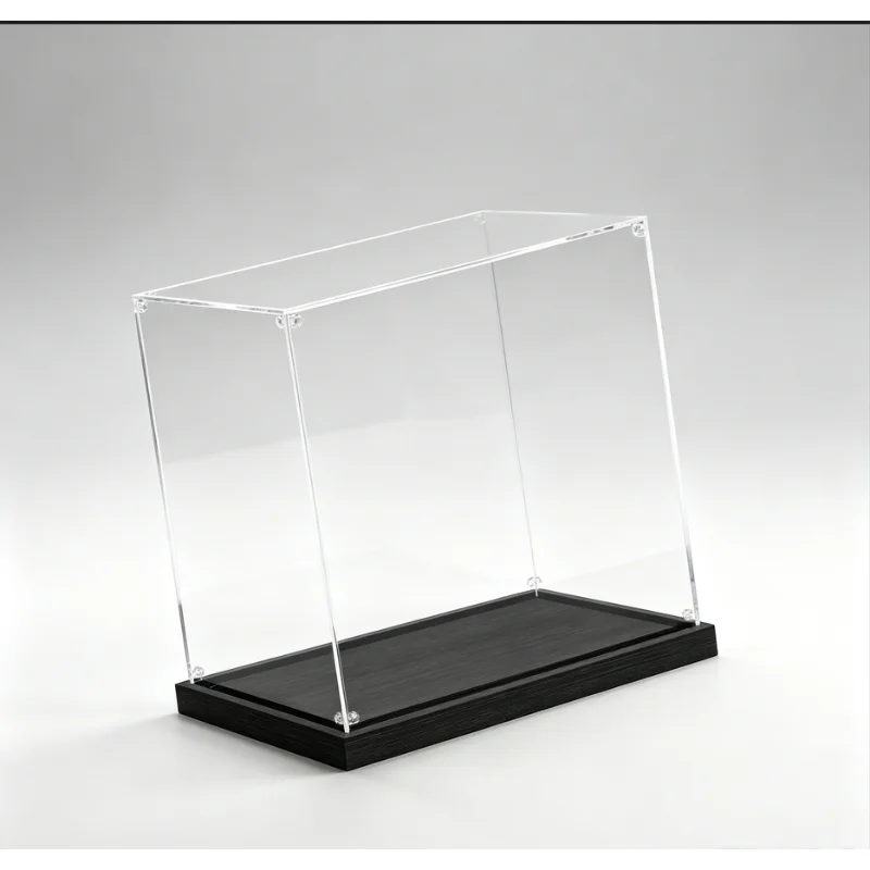 Suitable for Lego 43023 Helmet Building Blocks Display Dust-Proof Acrylic Display Case 43023 (Blocks Not Included)