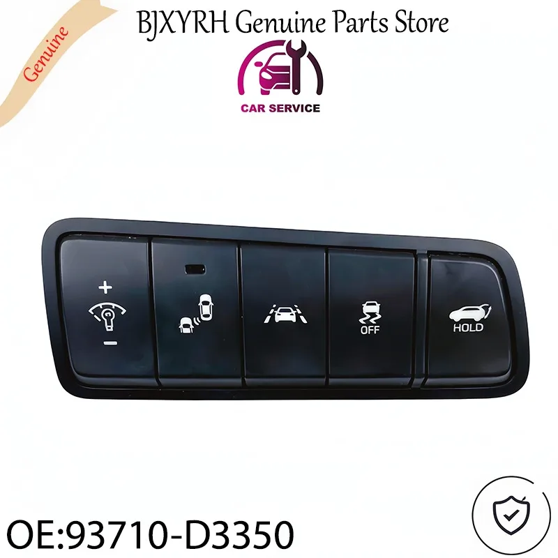 

93710D3350 Side Crash Pad Switch Assembly for Hyundai Tucson 2015-2018 OEM 93710-D3350 93710-D3XXX