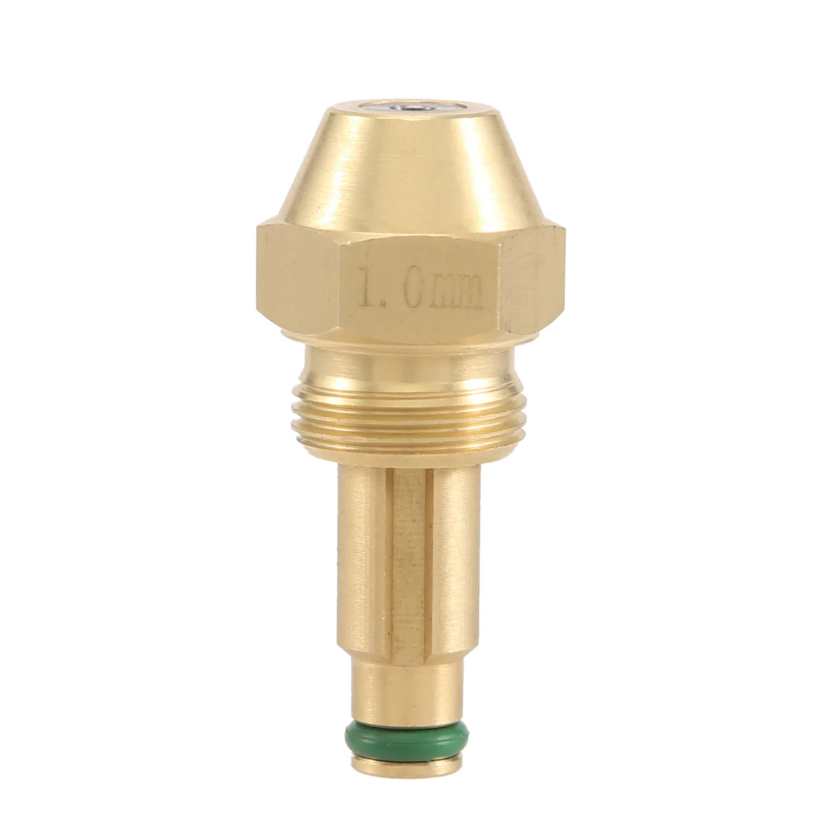 

Waste Oil Burner Nozzle Oil Mist Nozzle Air Atomizing Nozzle Oil Burner Jet Siphon Full Cone Oil Nozzle, 1.0Mm