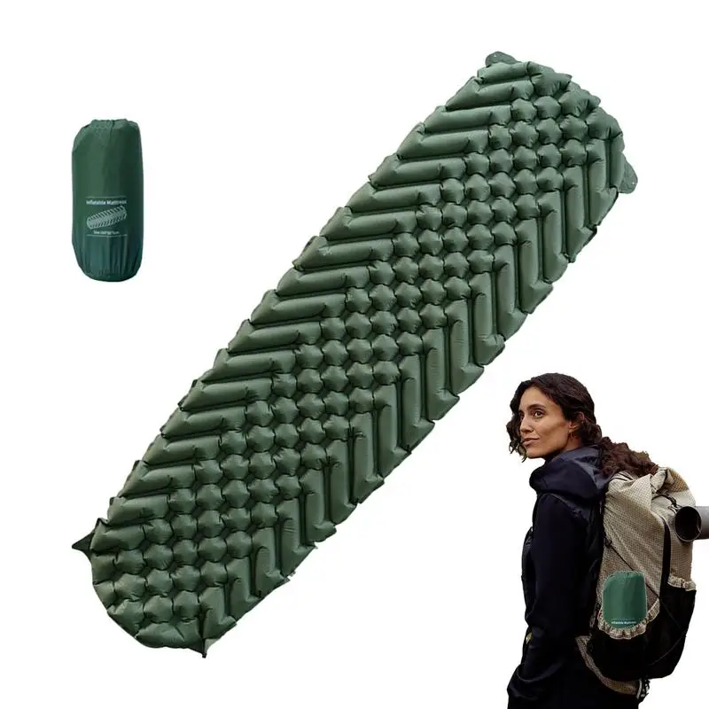 

Inflatable Camping Bed Outdoor Tent Mattress Blow Up Sleeping Mats Comfortable Self-Inflating Sleeping Pads For Backpacking