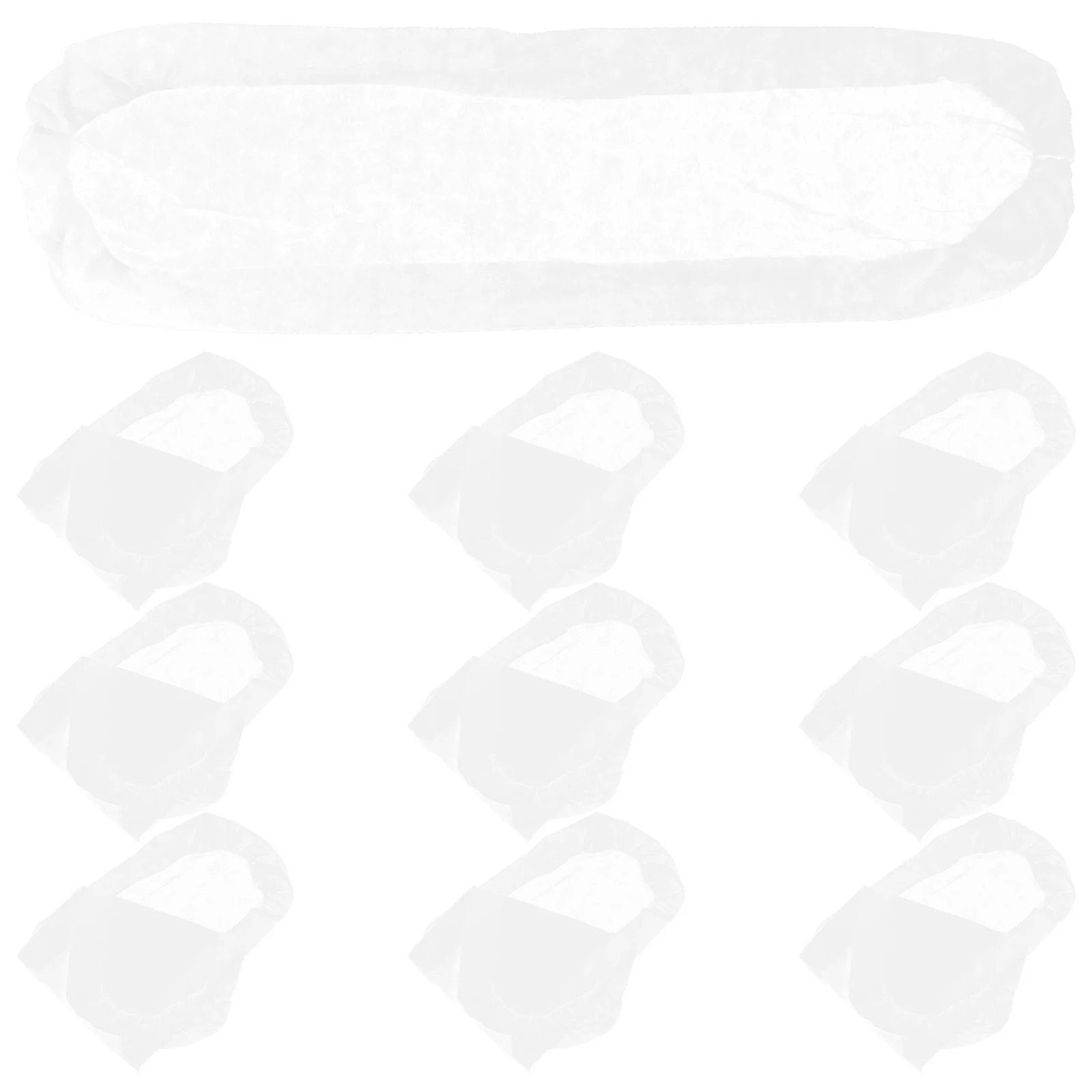 

10pcs Disposable Bed Sheets For Massage Table Non-Woven Fitted Covers Spa Salon Use Soft Hygienic Protection