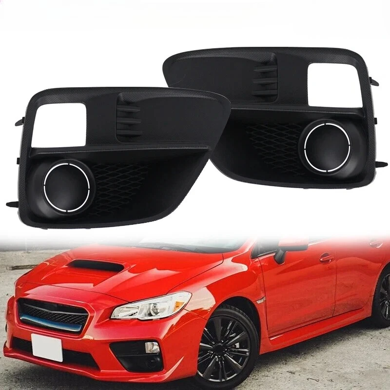 

57731VA010 57731VA000 Fog Light Lamp Trim Hole Mesh Cover Grille Headlight Shade Bezels Frame Grill For Subaru STi Wrx 2015-2017