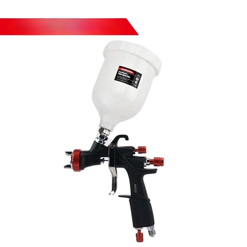 A610 Professional Car Spray High Quality LVLP Air Spray Airbrush with Air Regulator Gauge For Cars Painting