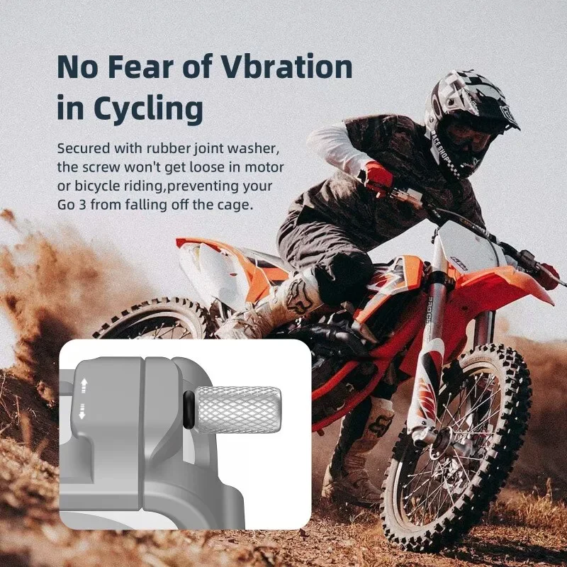 AMagis-Gaiola De Coelho De Metal, Moldura Protetora Shadowstone, Câmera Esportiva, Insta360 GO3S GO3