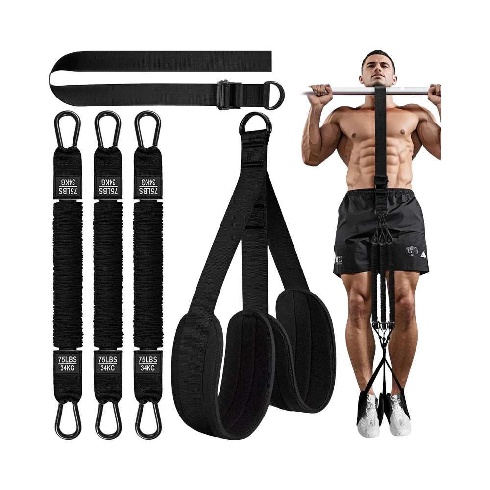 الثقيلة المقاومة الفرقة قابل للتعديل الوزن/حجم سحب مساعدة قوة التدريب العصابات أقدام النسيج/الركبة الراحة الفرقة ممارسة 1