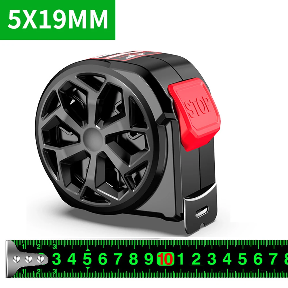 For Construction Work Fluorescent Tape Measure For Home Use 10 Meters Compact Portable Tape Measure Flexometer