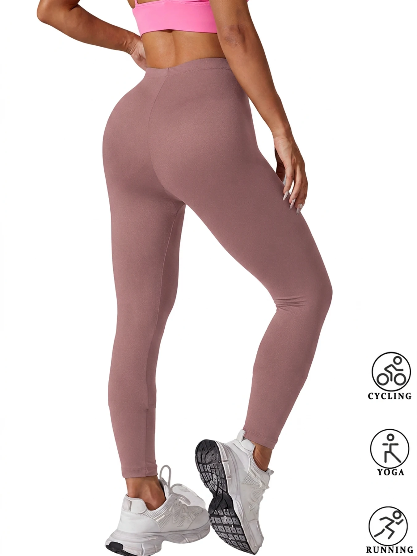 Super Soft Leggings for Women - High Elasticity Tights for Yoga Running Workout Casual Wear