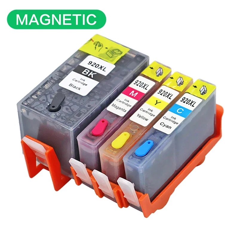 920 920XL Ink Cartridge Compatible For HP 920 Refill Cartridge With ARC Chip For HP Officejet 6000 6500A 7000 7500 7500A Printer
