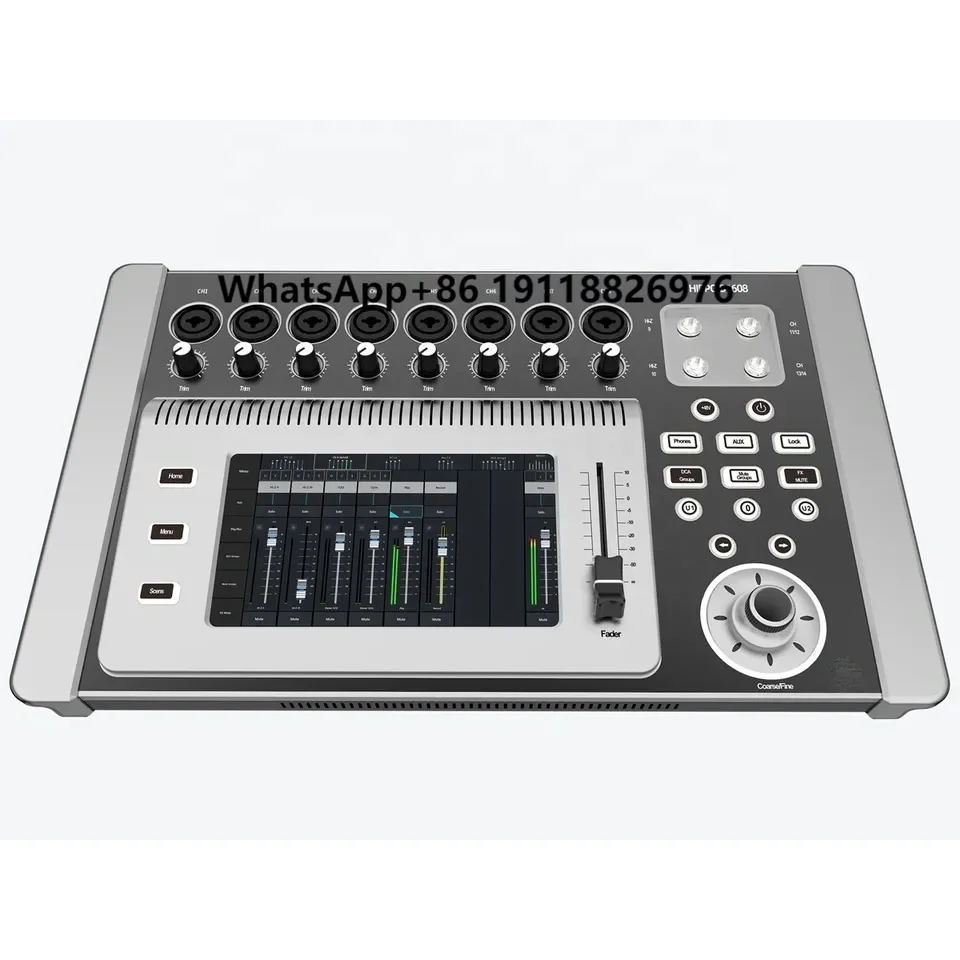 

Digital Portable 16 Channel Mixer Complete Professional Sound System