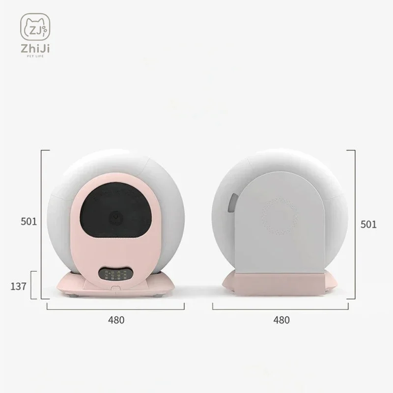 Pet Smart Cat Litter Box Fully Automatic Cleaning Large Fully Enclosed Deodorizing and Splash-proof Electric Cat Toilet view 4