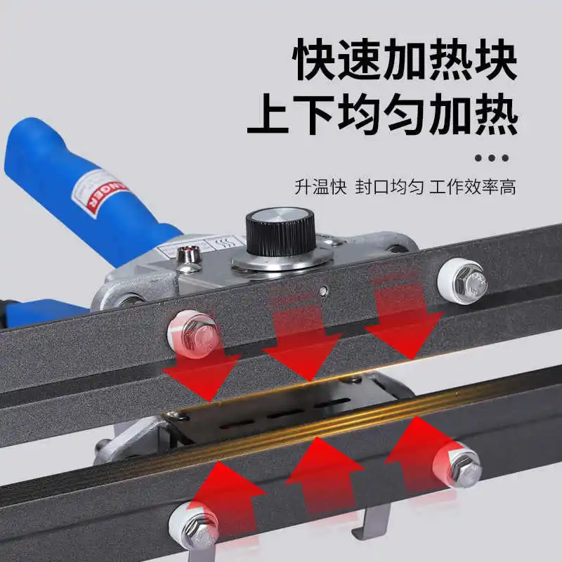 Hand pliers sealing machine Aluminum foil bag Kraft paper packaging bag sealing machine Portable portable sealing machine Hand p