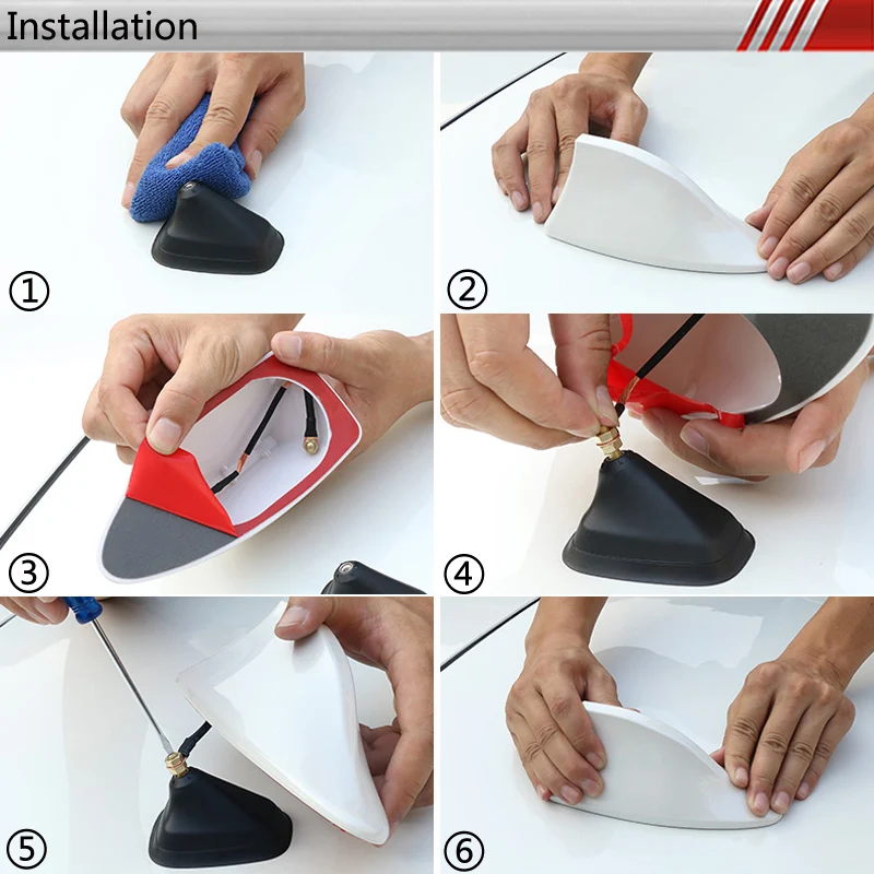 1X Shark Fin Antenn…