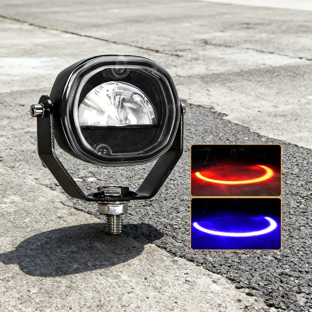 1Pc 12V - 100V 8W U Shape LED Forklift Safety Warning Light Excavator Crane Engineering Vehicle Position Light
