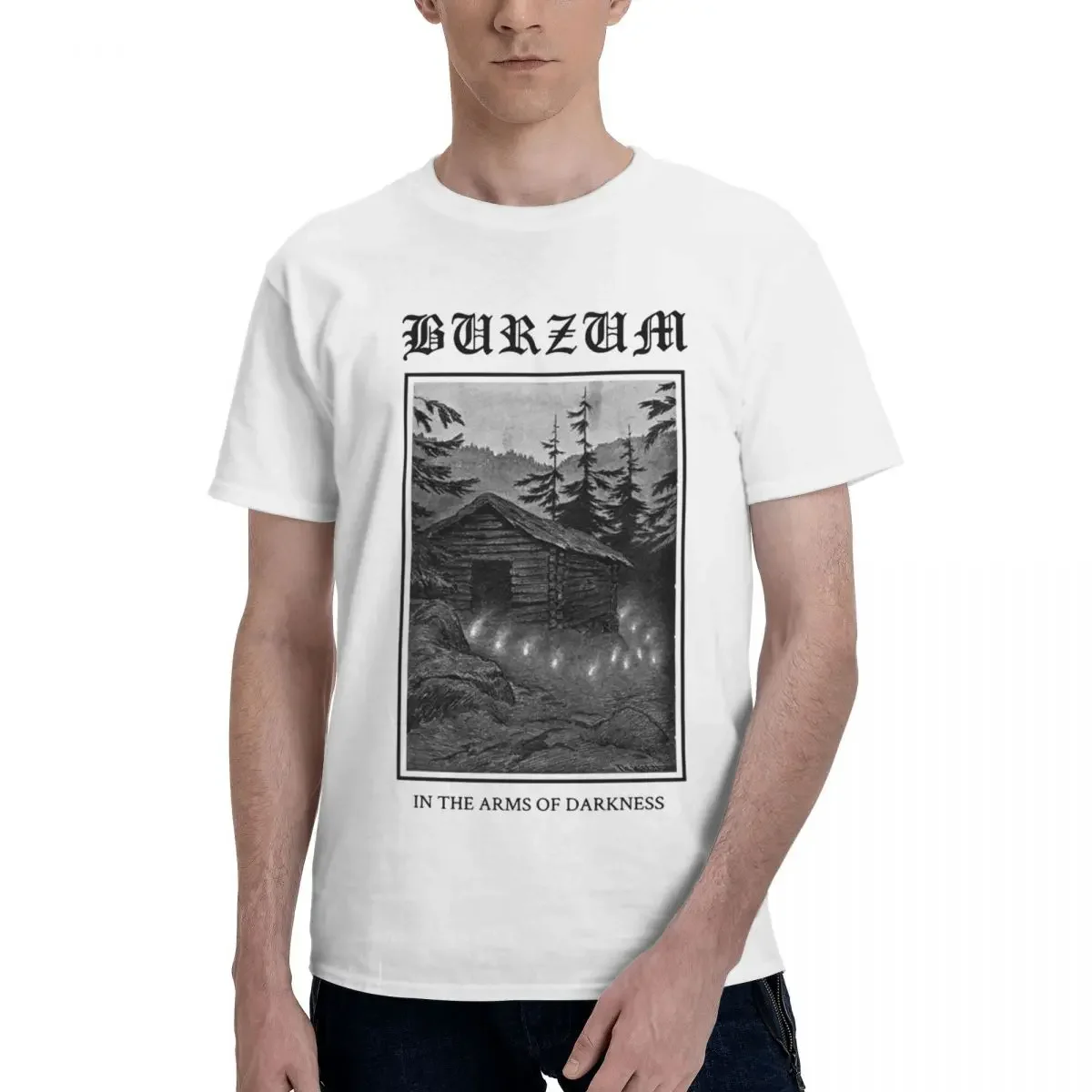 Heavy Burzum T Shirts Graphic Y2K Idea Crewneck Tshirt For Men Women Clothes