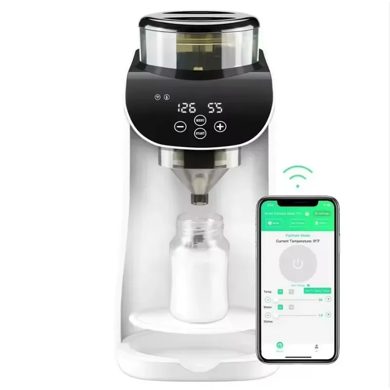 Smart Electric Milk Powder Dispenser with APP Control Intelligent Formula Feeder for Baby Automatic Portioning Device
