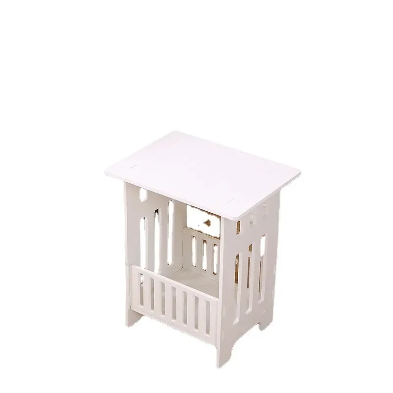 European Style Light Luxury Small Unit End Table Bedside Modern Minimalist  Coffee Magazine  Simple Rural Casual Side