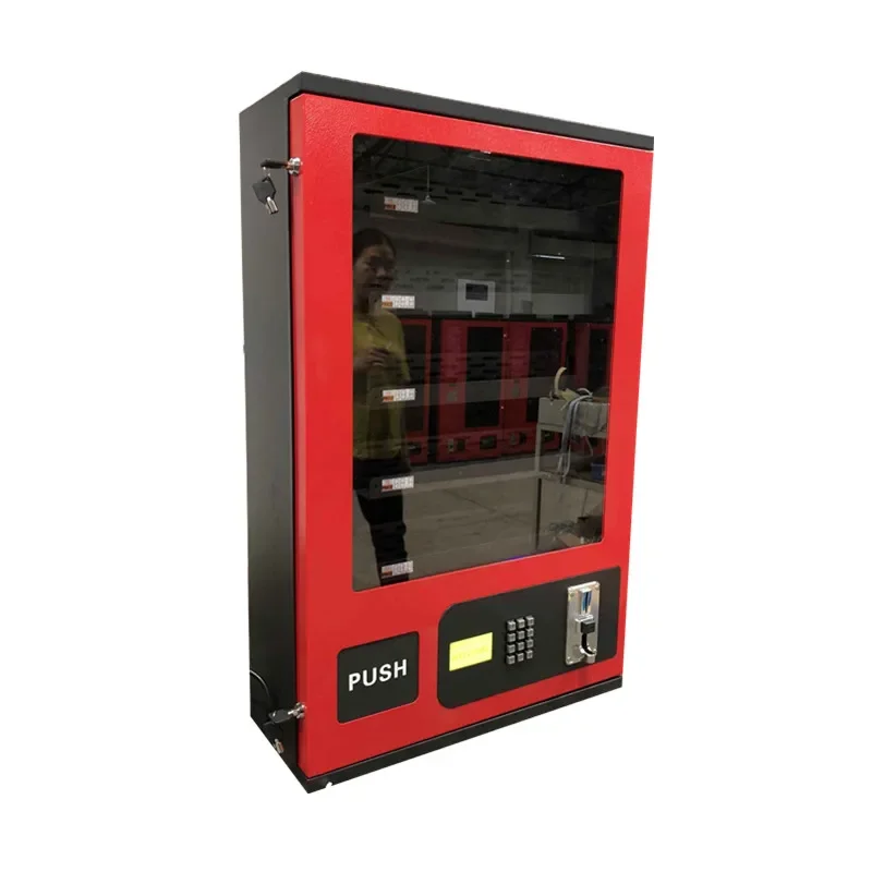 Small vending of channels is 5 digital circuit control Spiral launch desktop vending machine with coin acceptor